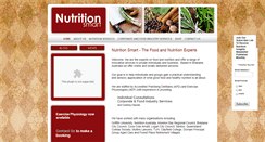 Desktop Screenshot of nutritionsmart.com.au