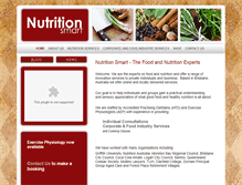 Tablet Screenshot of nutritionsmart.com.au